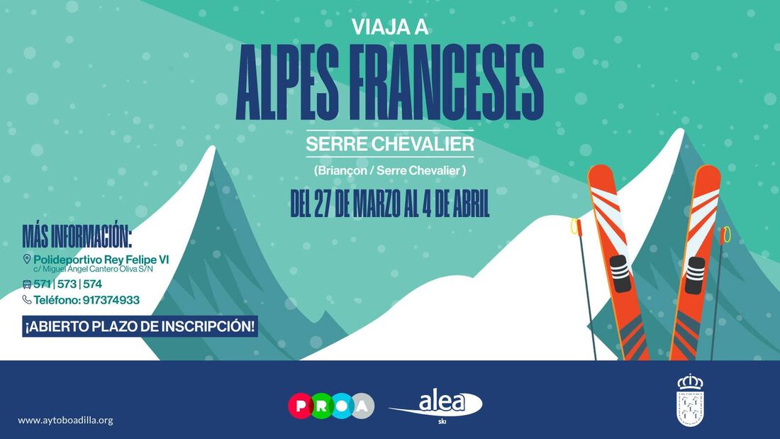 Esquí en los Alpes en Semana Santa: Boadilla lanza un viaje con descuentos para empadronados