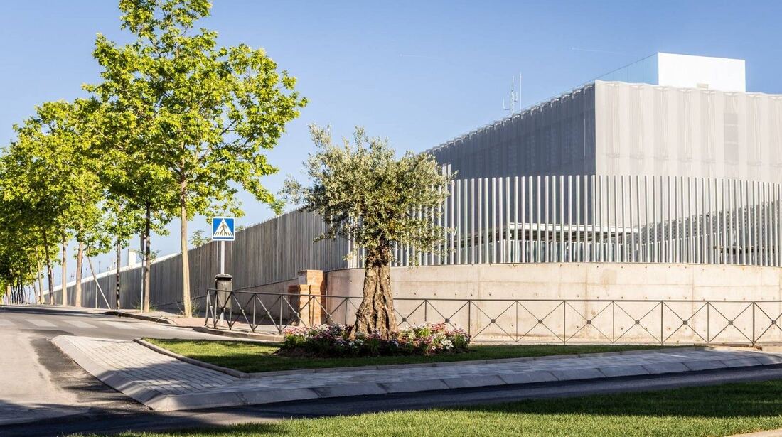 Boadilla renueva la mediana de la calle Ronda con nuevo ajardinamiento y riego eficiente