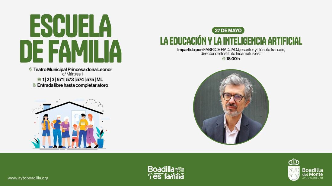 Fabrice Hadjadj hablará en Boadilla sobre educación e inteligencia artificial