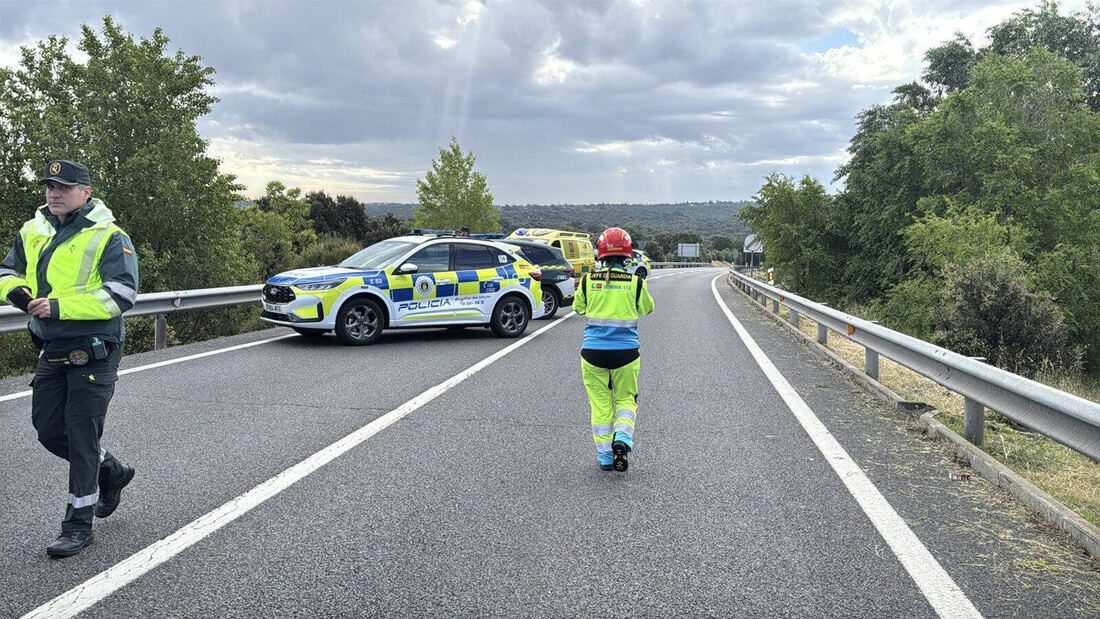 Muere un motorista de 52 años tras una colisión frontal con un turismo en la M-513, en Boadilla