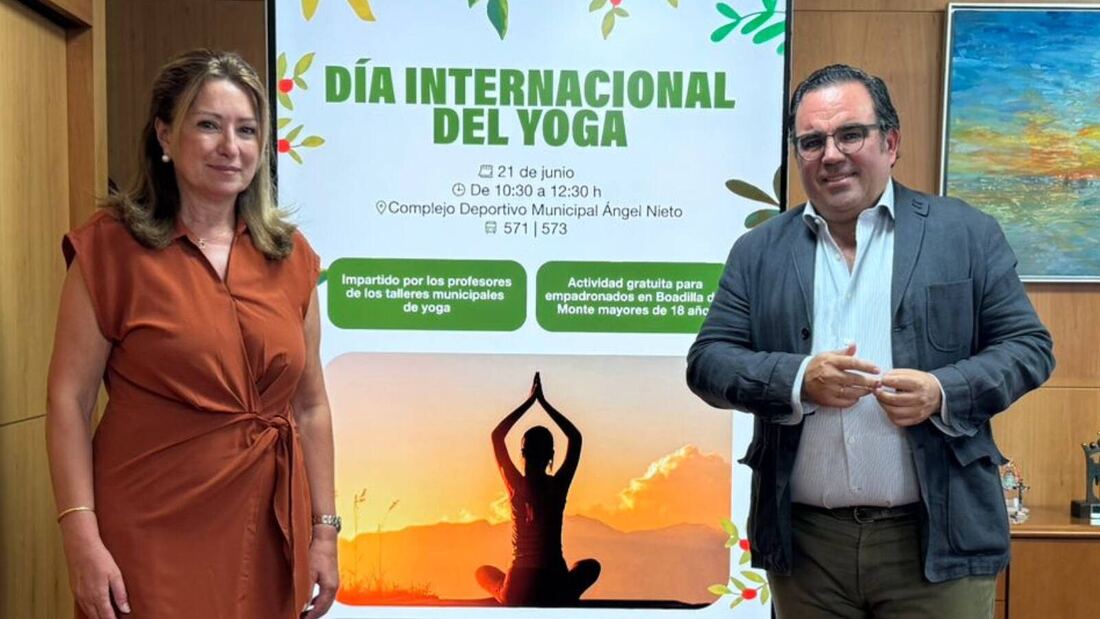 Boadilla celebra el Día Internacional del Yoga con una clase gratuita