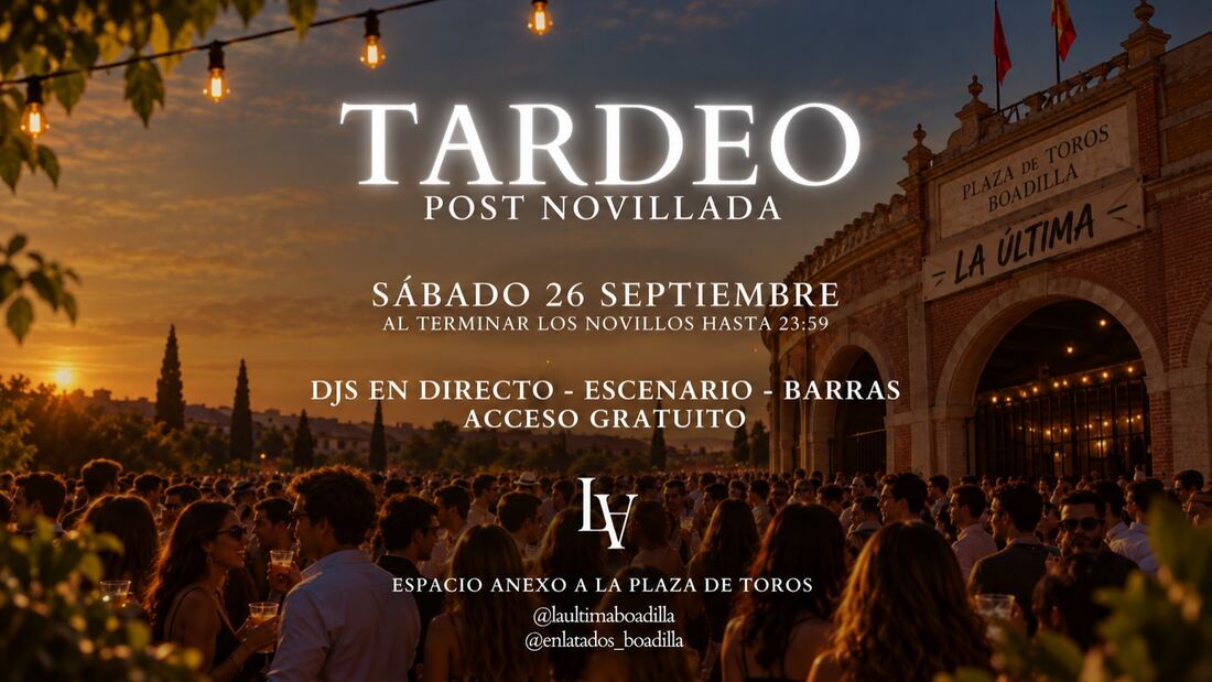 Boadilla prolongará el tardeo hasta la medianoche tras la novillada