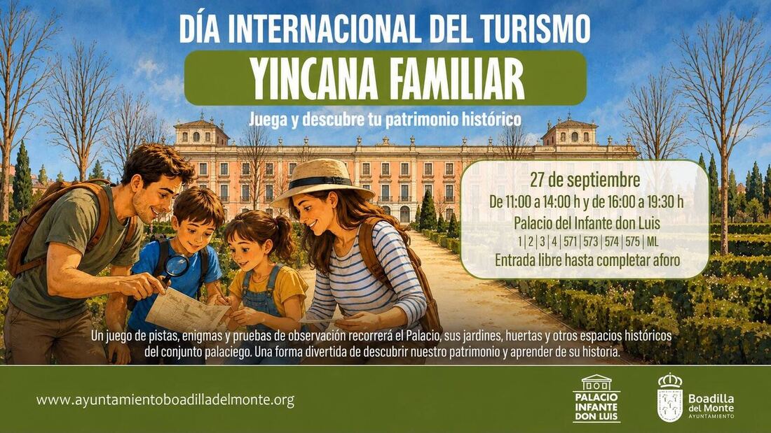 Una yincana familiar recorrerá el Palacio del Infante D. Luis