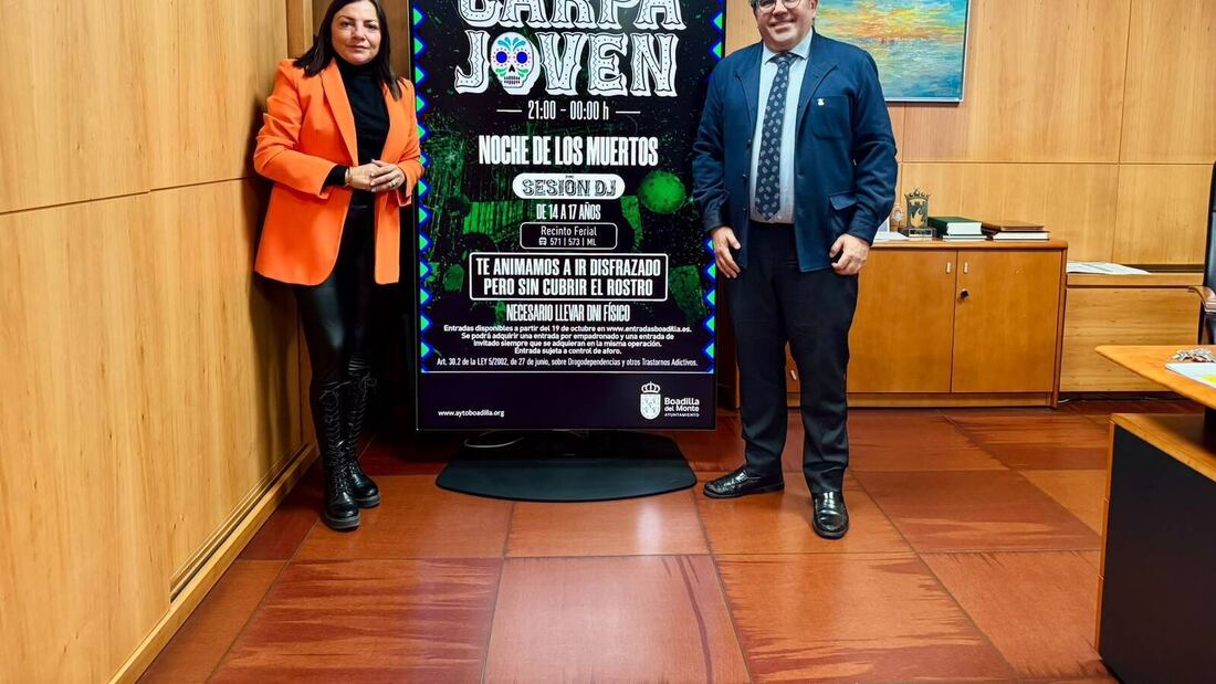 Boadilla organiza una fiesta de Halloween para jóvenes