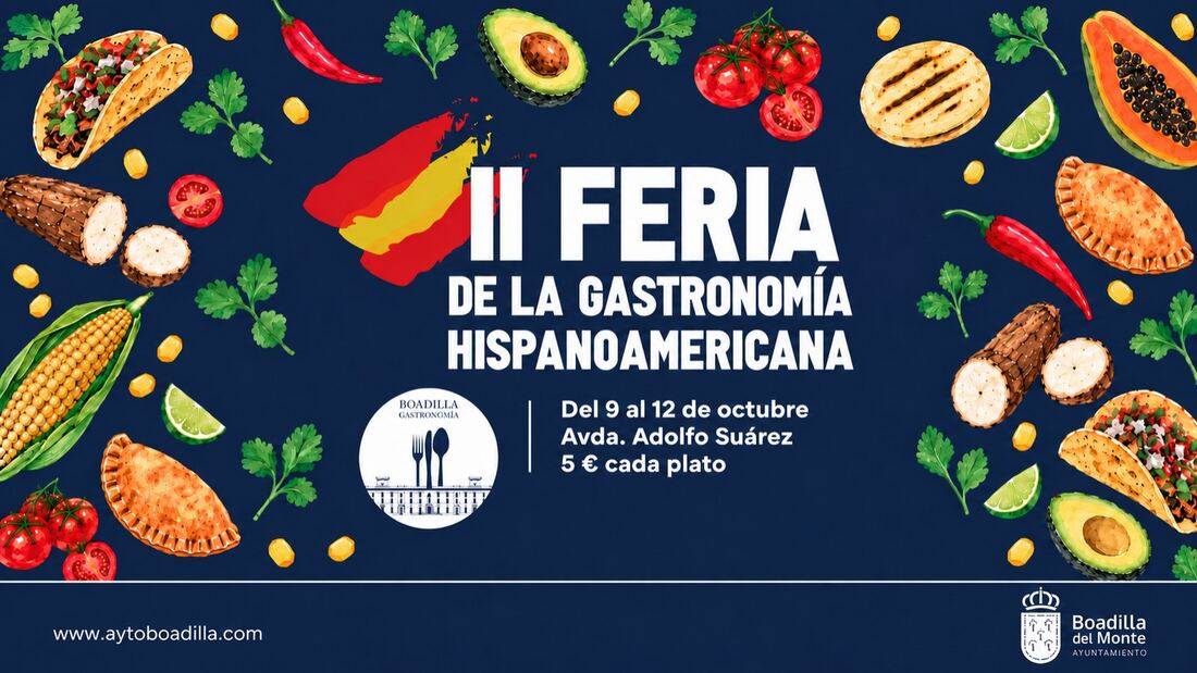 Boadilla reúne 17 restaurantes en su Feria Hispanoamericana