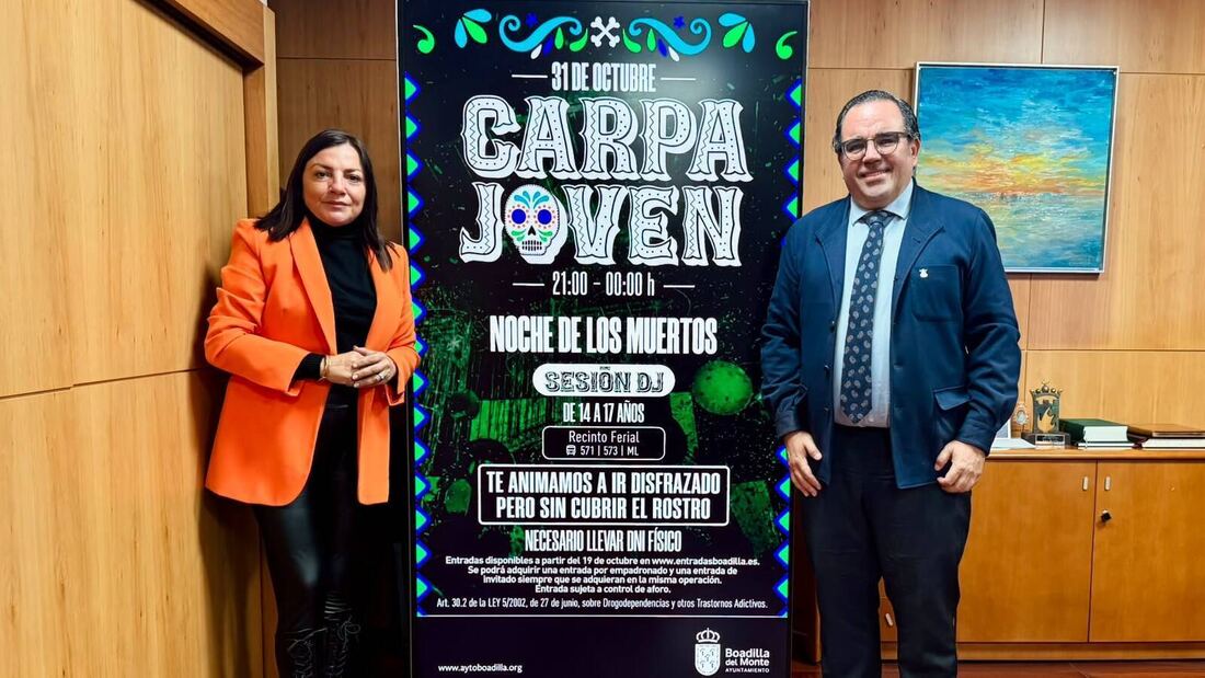 Boadilla organiza una fiesta de Halloween para jóvenes