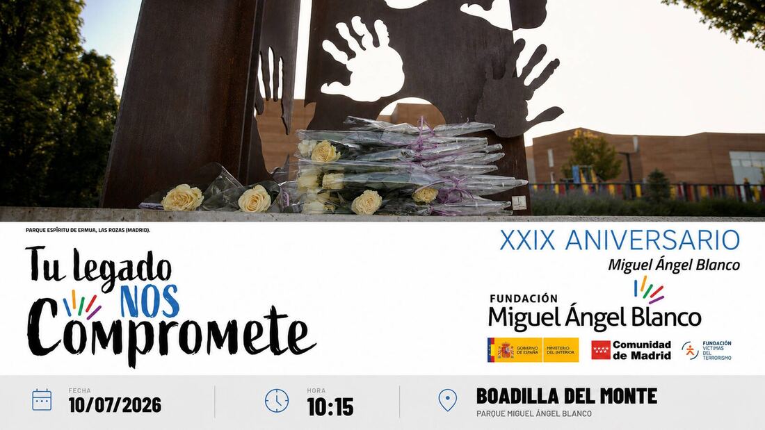 Boadilla rendirá homenaje a Miguel Ángel Blanco el 10 de julio